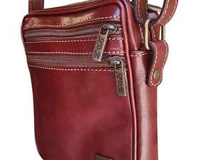 Borsello cerniera verticale